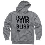 Image of Black Follow Your Bliss Pullover Hoodie 
