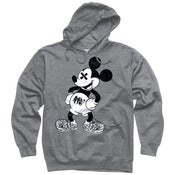 Image of BW SLOTH'D Mouse pullover hoodie