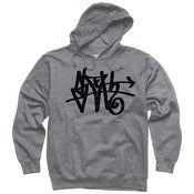 Image of Black SLOTH Tag pullover hoodie