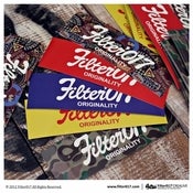 Image of Filter017 VINTAGE LOGO STICKER