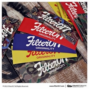 Image of Filter017 VINTAGE LOGO STICKER