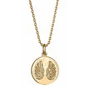 Image of  Kara Ackerman <i> GemGirl <i/> Lilly Angel Wings Pendant in yellow