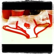 Image of White and Red Vag Protectors