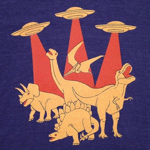 Image of Dinosaurs vs Aliens Tshirt