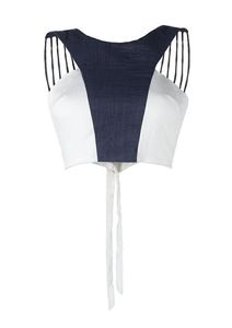 Image of ONE MORE ONE LESS Backless Crop Top