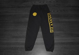 Image of MMVIII Sweatpants (Black/Gold)