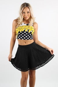 Image of BANANA RAMA CROP TOP BY FAIRGROUND
