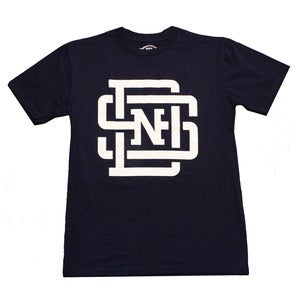 Image of Lockup T-Shirt (Navy/White)