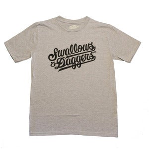 Image of Script T-Shirt (Grey)