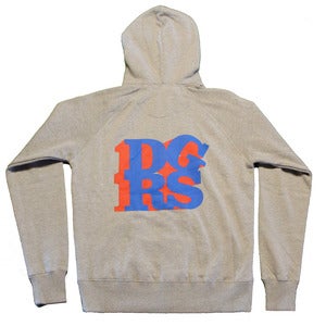 Image of DGRS Zip-Up Hoodie