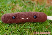 Image of Flat QT's BFF "Stan K." - Hedgehog Poop Plush - Handmade