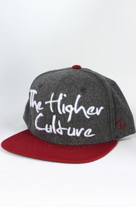 Image of Signature Snapback (Grey/Maroon)