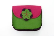 Image of Purse Pink Green