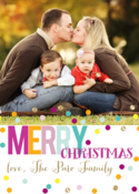 Image of Merry Glitz Holiday Card