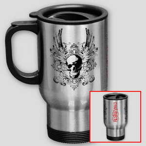 Image of Restrayned Skull Commuter Mug