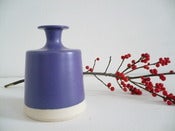 Image of Soliflore à col / Bleu-violet