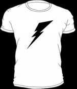 Image of White Lightning Tee (wht)
