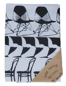 Image of Chair Stripe Tea Towel