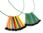 Image of Knitwit Tops Necklace - ONE LEFT