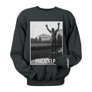 Image of Philadelphia Landmark Crewneck (Black)