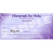 Image of $25 Gift Certificate