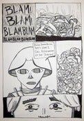 Image of original comics art "Buck"