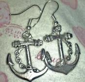 Image of ANCHOR EARRINGS
