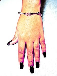 Image of bone infinity bracelet
