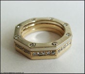 Image of Harper Nut Rings - 18K