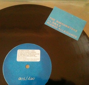 Image of Vinyl 12" : The Rimshooters vs. Snax - Pledge Allegiance (EP)