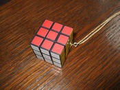 Image of Rubix Cube Necklace