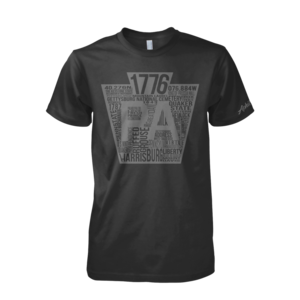 Image of Keystone Tee (Black/Grey)