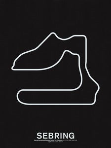 Image of Sebring International Raceway Screenprint
