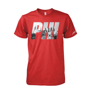 PHI Photo Tee (Red) Image of PHI Photo Tee (Red)