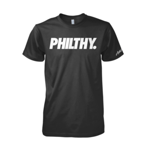 Image of PHILTHY Tee (Black/White)
