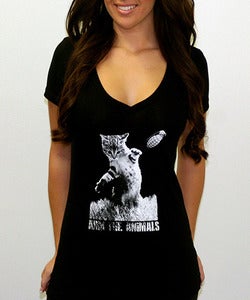 Image of Girls | Catastrophe 2.0 | V-Neck | Black