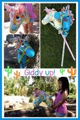 Image of GIDDY-UP hobby horse pattern