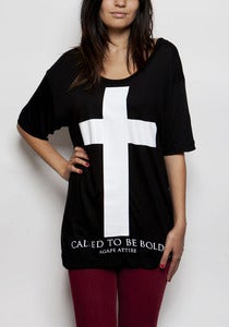 Image of "Called To Be Bold" Girl's Oversized Tee