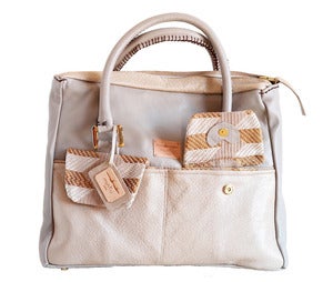Image of Fagunwa Grey shimmers bag