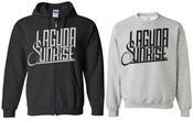 Image of Laguna Sunrise - Logo Zip Up Hoodie / Sweatshirt