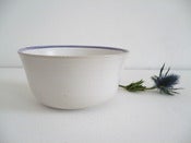 Image of Grand Bol / Blanc et bleu