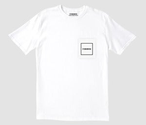Image of Pocket Logo - White