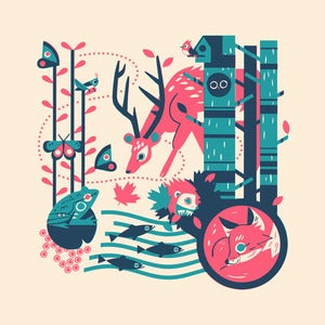 Image of Home from Home Silkscreen