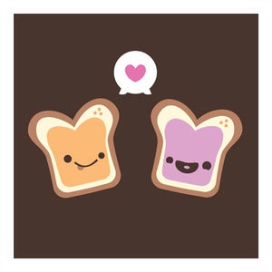 Image of Peanut Butter & Jelly Wall Art