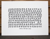 Image of WHERE THE HELL IS BOB • 22.5 X 30 • 