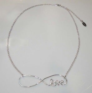Image of Infinite Love Necklace in Sterling Silver