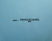 Image of Sanity Print (limited edition)