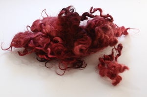Image of Wine Wool Curls
