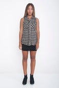 Image of Lilya Sleeveless Flannel