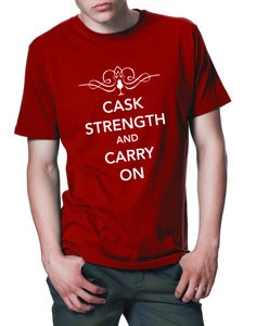 Image of Caskstrength And Carry On T-Shirt